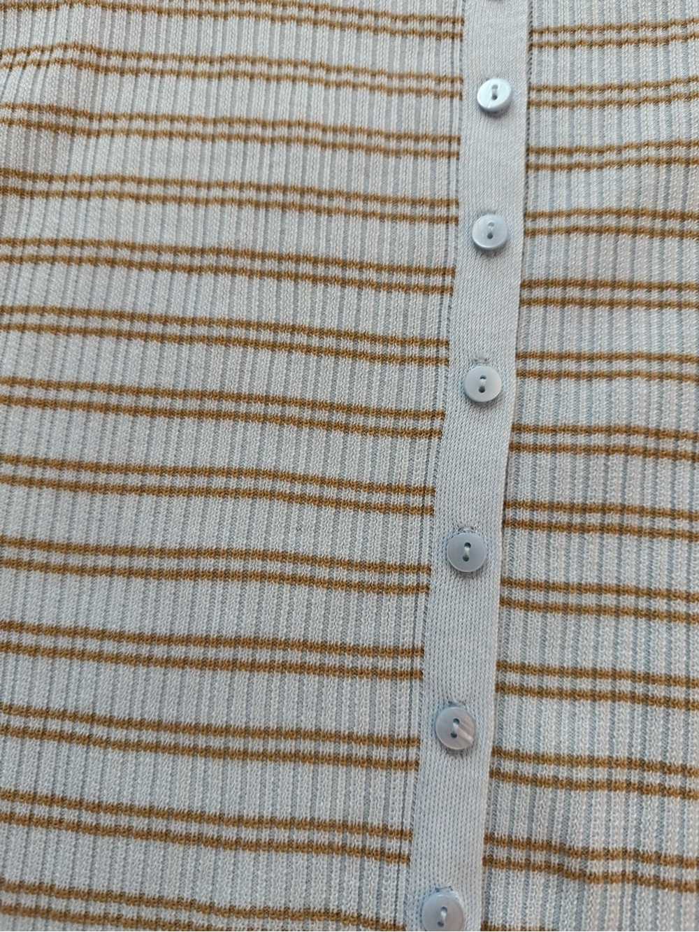 A New Day - Women's Short Sleeve Button front sweater - Medium - Picture 7 of 7